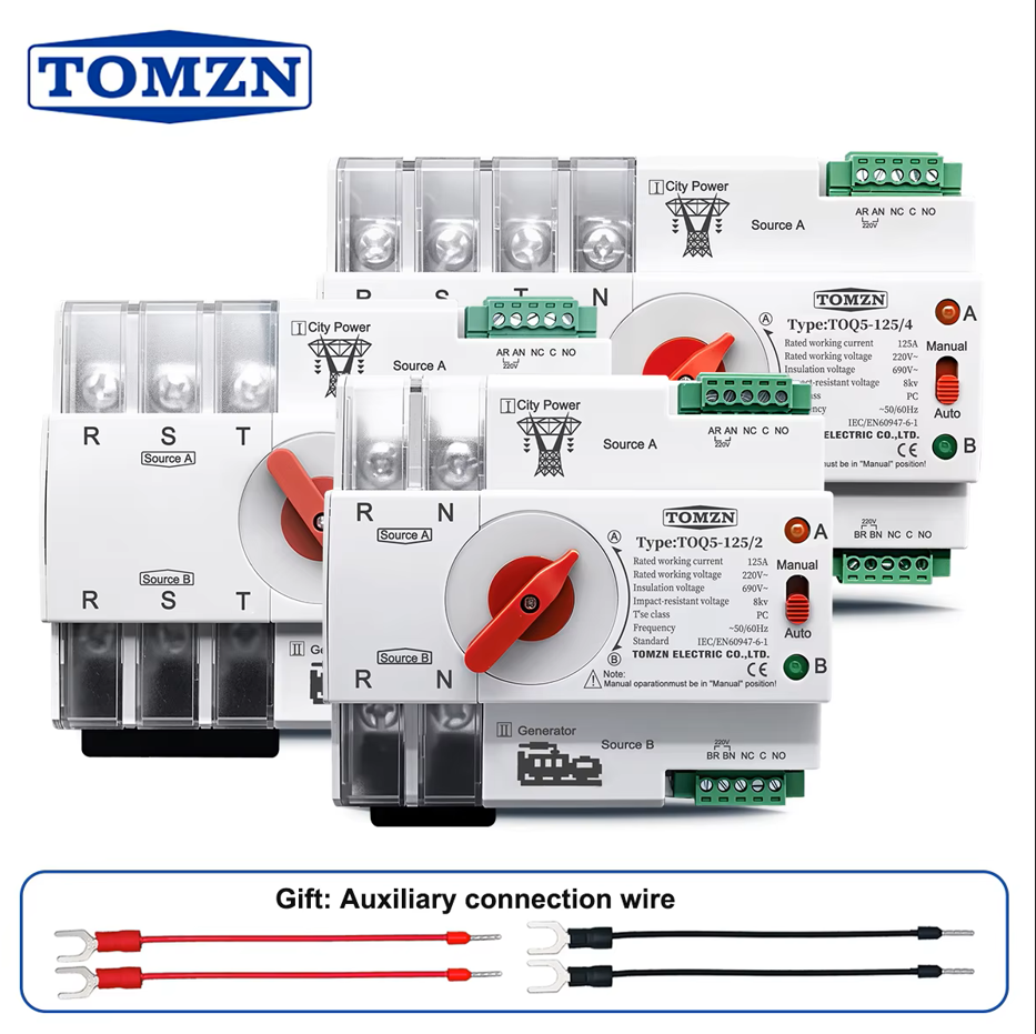 Din Rail Circuit Breaker - TOMZN Din Rail 2P 3P 4P