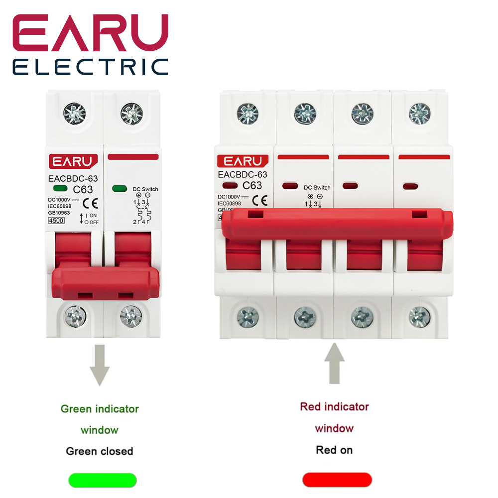 DC 1000V Solar Mini Circuit Br - Din Rail Circuit Breaker のレビューと価格