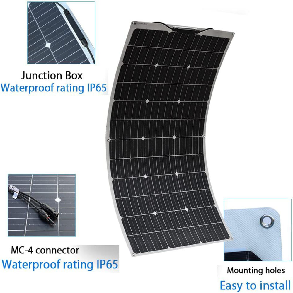 200W Solar Panels 100W Solar P - Rv Solar Kit 400W のレビューと価格