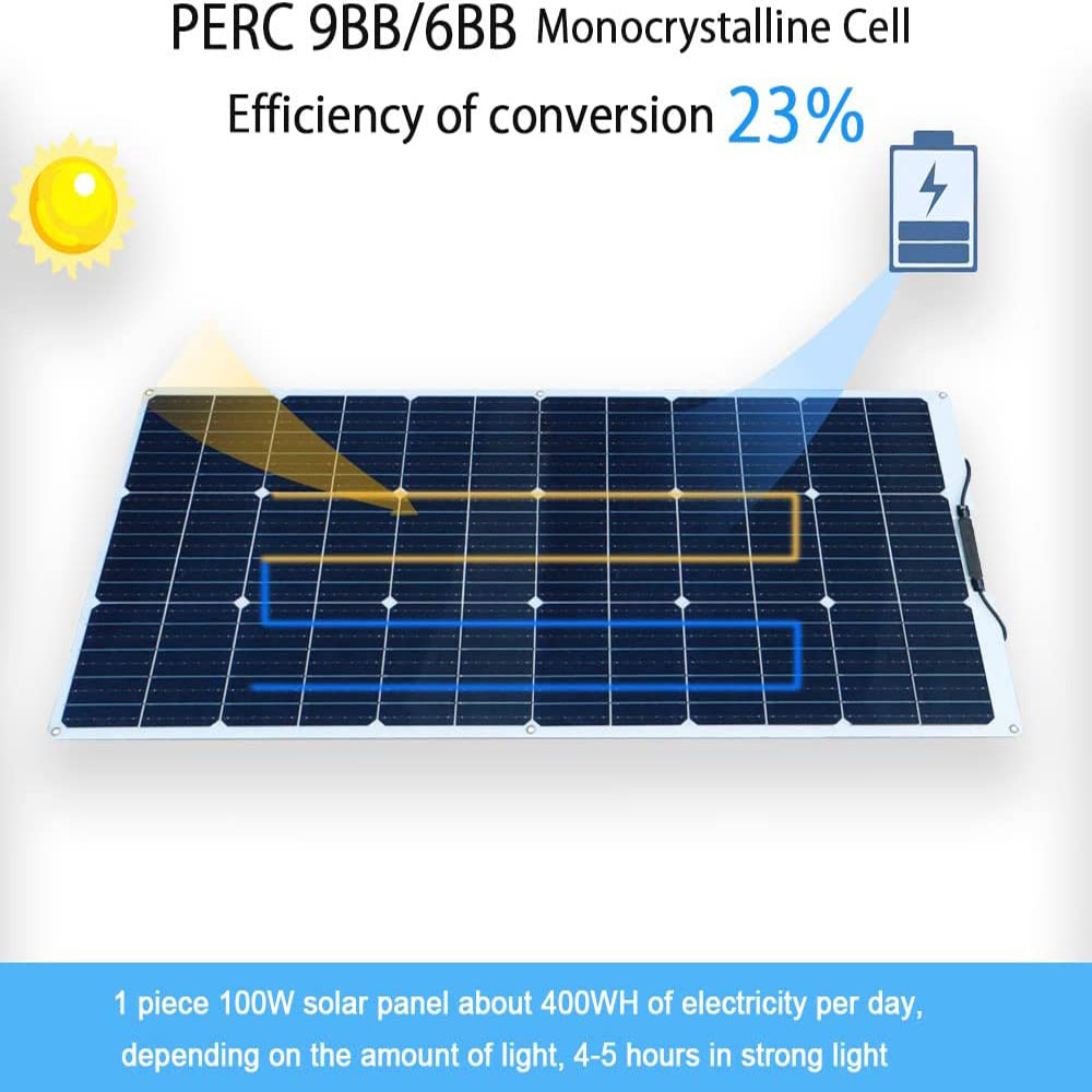 200W Solar Panels 100W Solar P - Rv Solar Kit 400W のレビューと価格
