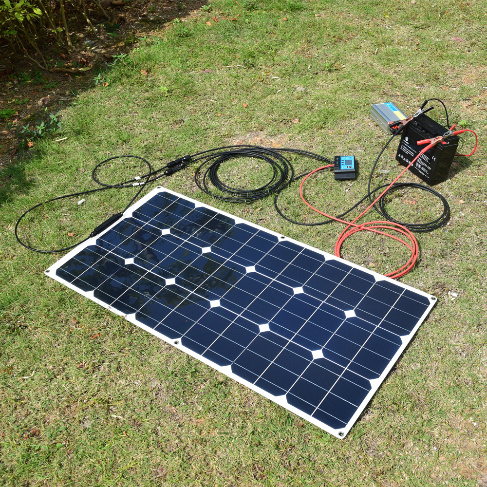 200W Solar Panels 100W Solar P - Rv Solar Kit 400W のレビューと価格