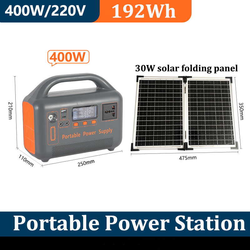 400W Portable Power Station So - Rv Solar Kit 400W のレビューと価格