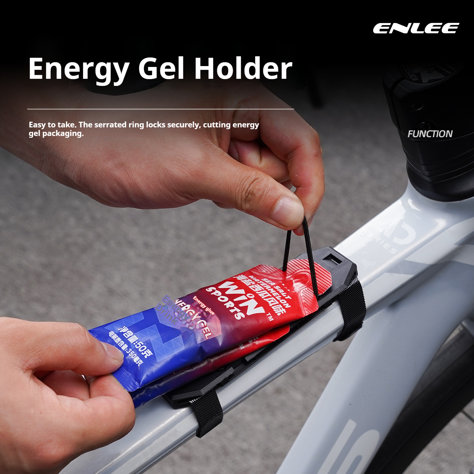 ENLEE Bicycle Energy Gel Holde - Energy Storage Rack のレビューと価格