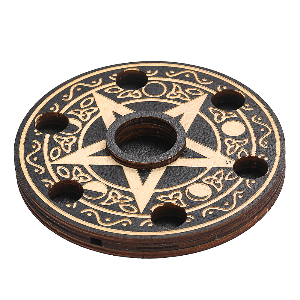 Wooden Pentacle Crystal Ball D - Energy Storage Rack のレビューと価格