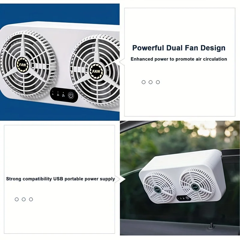 New USB Car Cooling Fan Car Ex - Renewable Energy Engineering のレビューと価格
