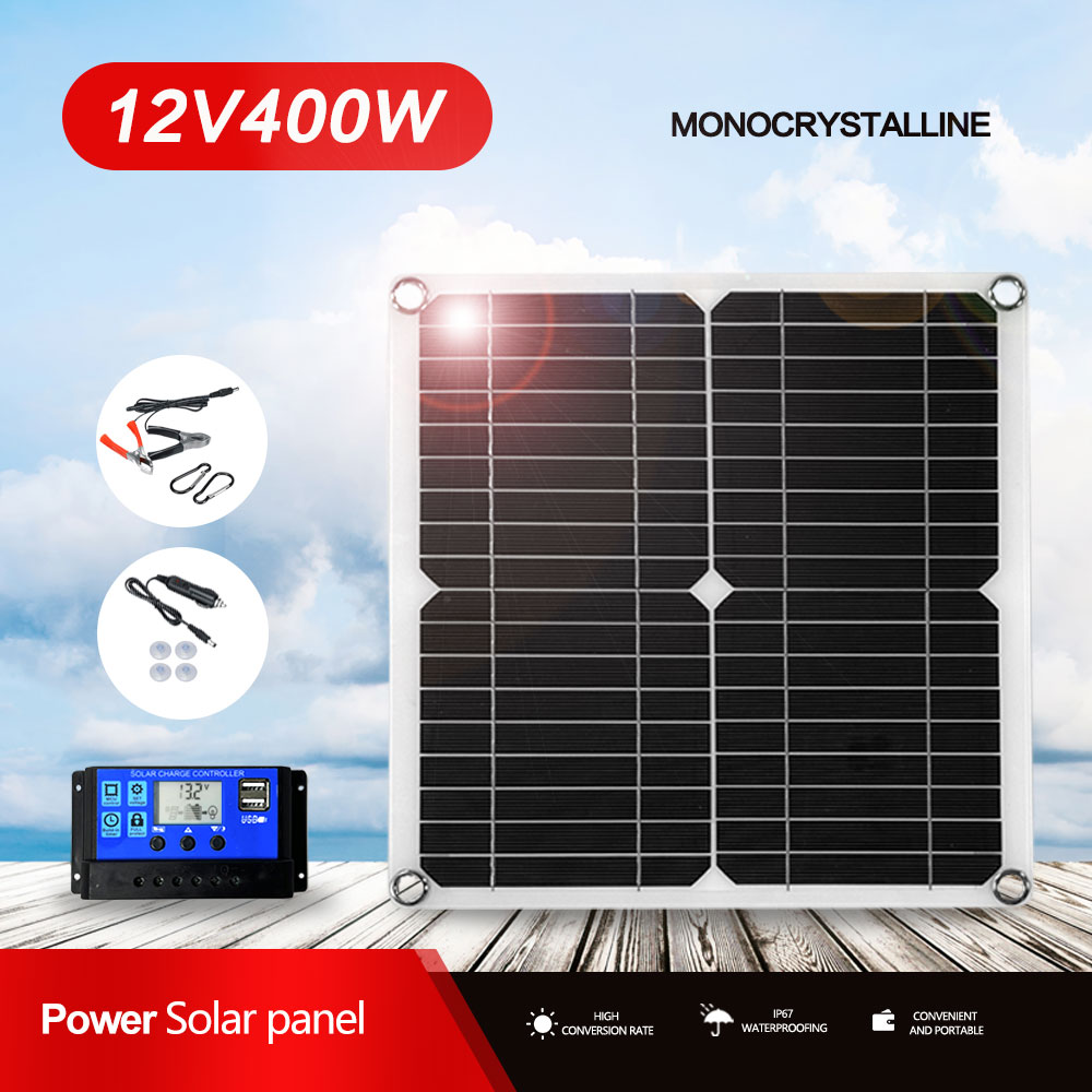 400W Solar Panel Kit Complete  - Rv Solar Kit 400W のレビューと価格