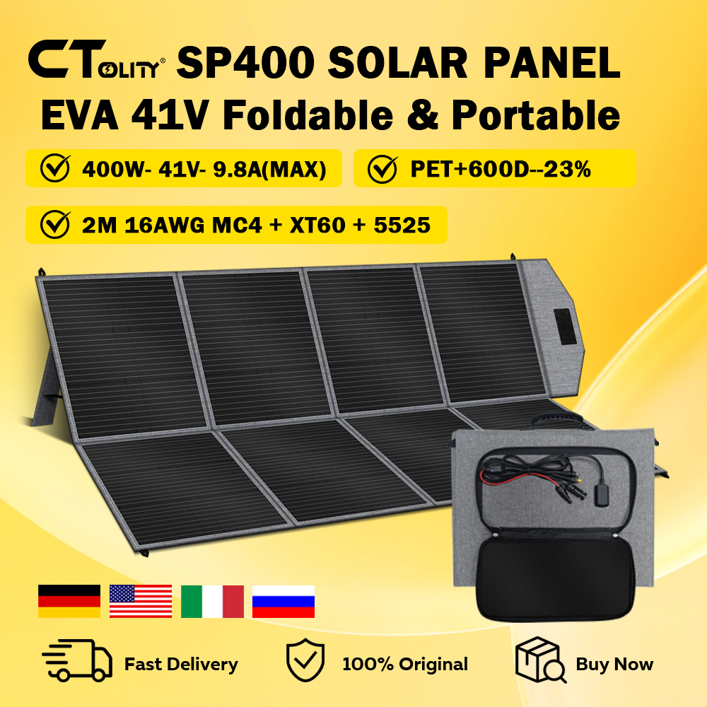 CTOLITY SP400 Portable Solar P - Rv Solar Kit 400W のレビューと価格