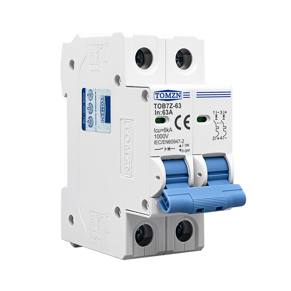 TOMZN 2P DC 1000V Solar Mini C - Din Rail Circuit Breaker のレビューと価格
