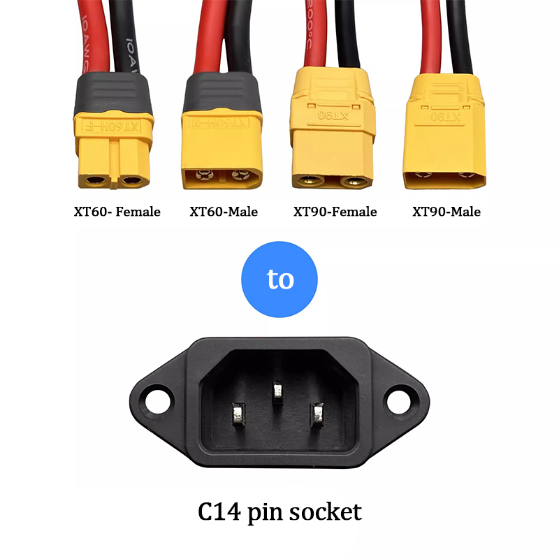 XT60/XT90 Male Female Plug to  - Renewable Energy Engineering のレビューと価格