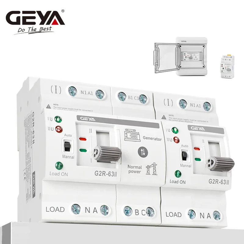 GEYA G2R Smart ATS Din Rail Du - Din Rail Circuit Breaker のレビューと価格