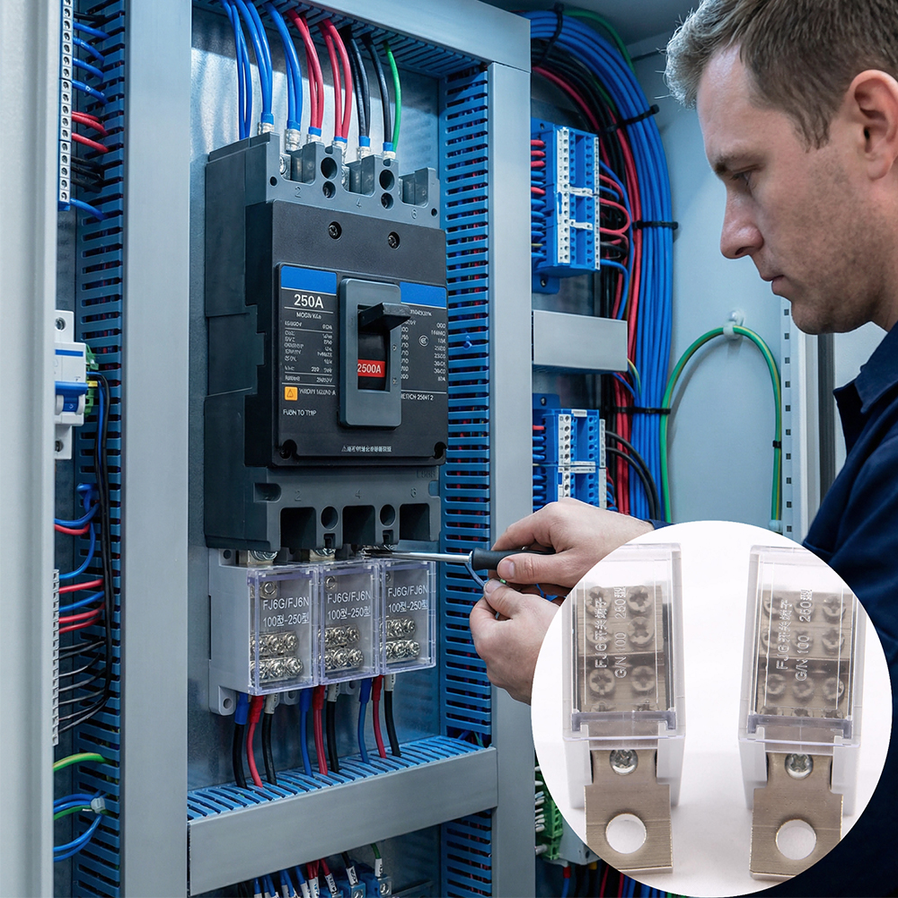125A/250A Din Rail Terminal Bl - Din Rail Circuit Breaker のレビューと価格