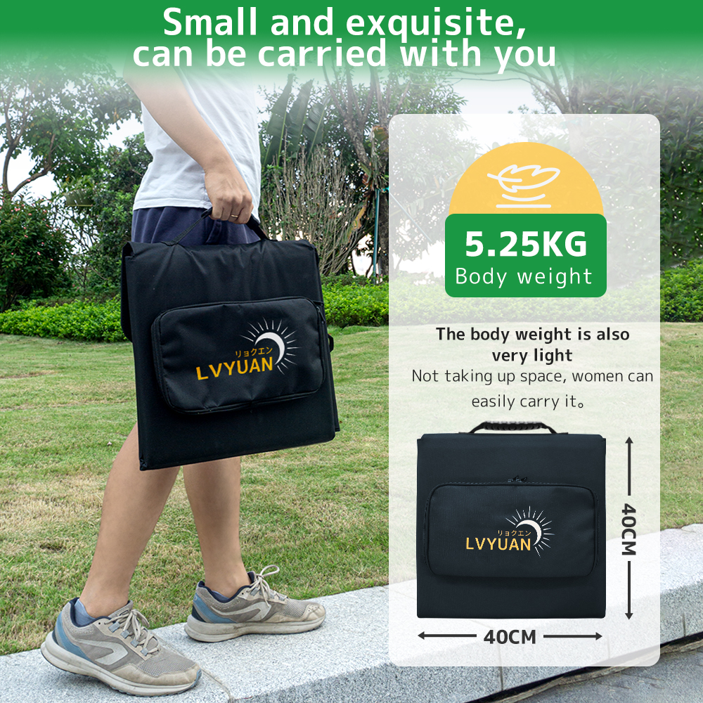LVYUAN Portable Foldable Solar - Rv Solar Kit 400W のレビューと価格