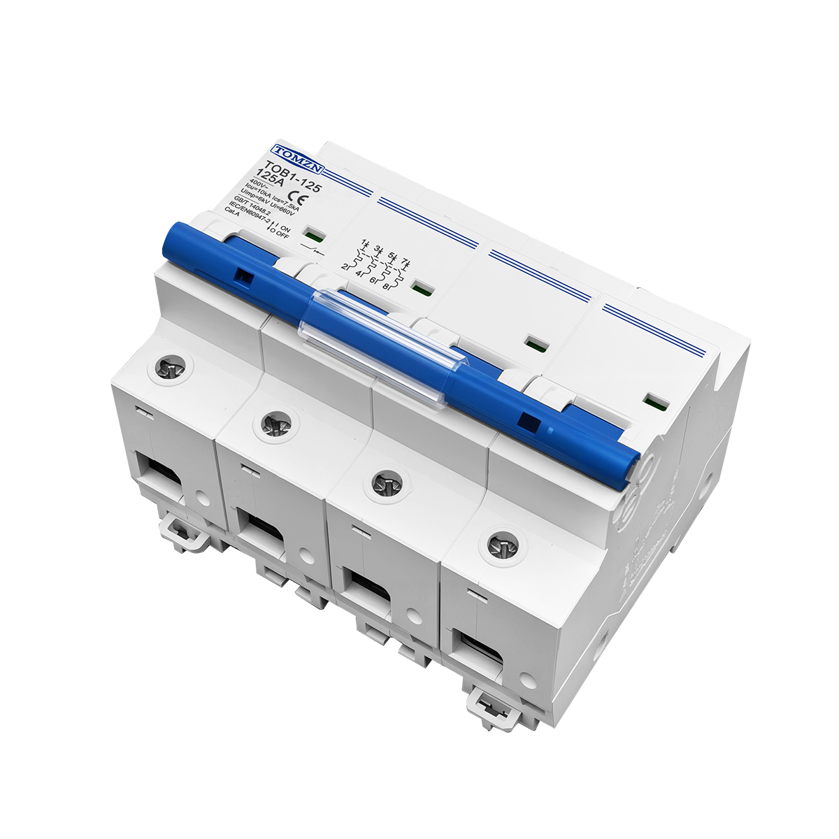 1P 2P 3P 4P 400V AC High-curre - Din Rail Circuit Breaker のレビューと価格