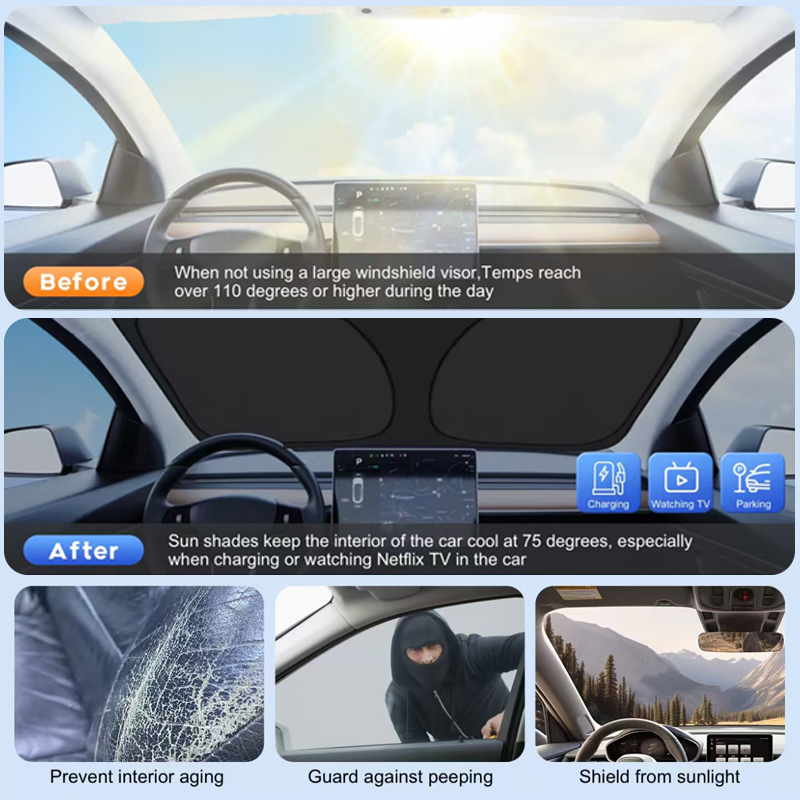 Car Windshield Sun Shade For K - Renewable Energy Engineering のレビューと価格