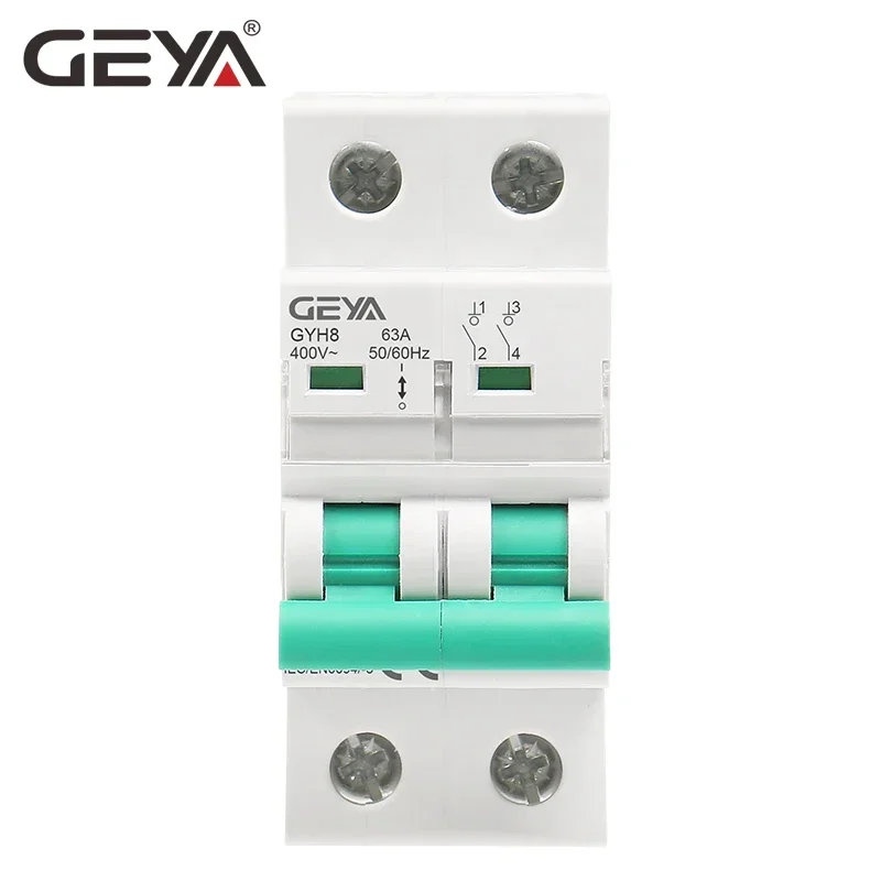 GEYA GYH8 Din Rail 2Pole 4Pole - Din Rail Circuit Breaker のレビューと価格