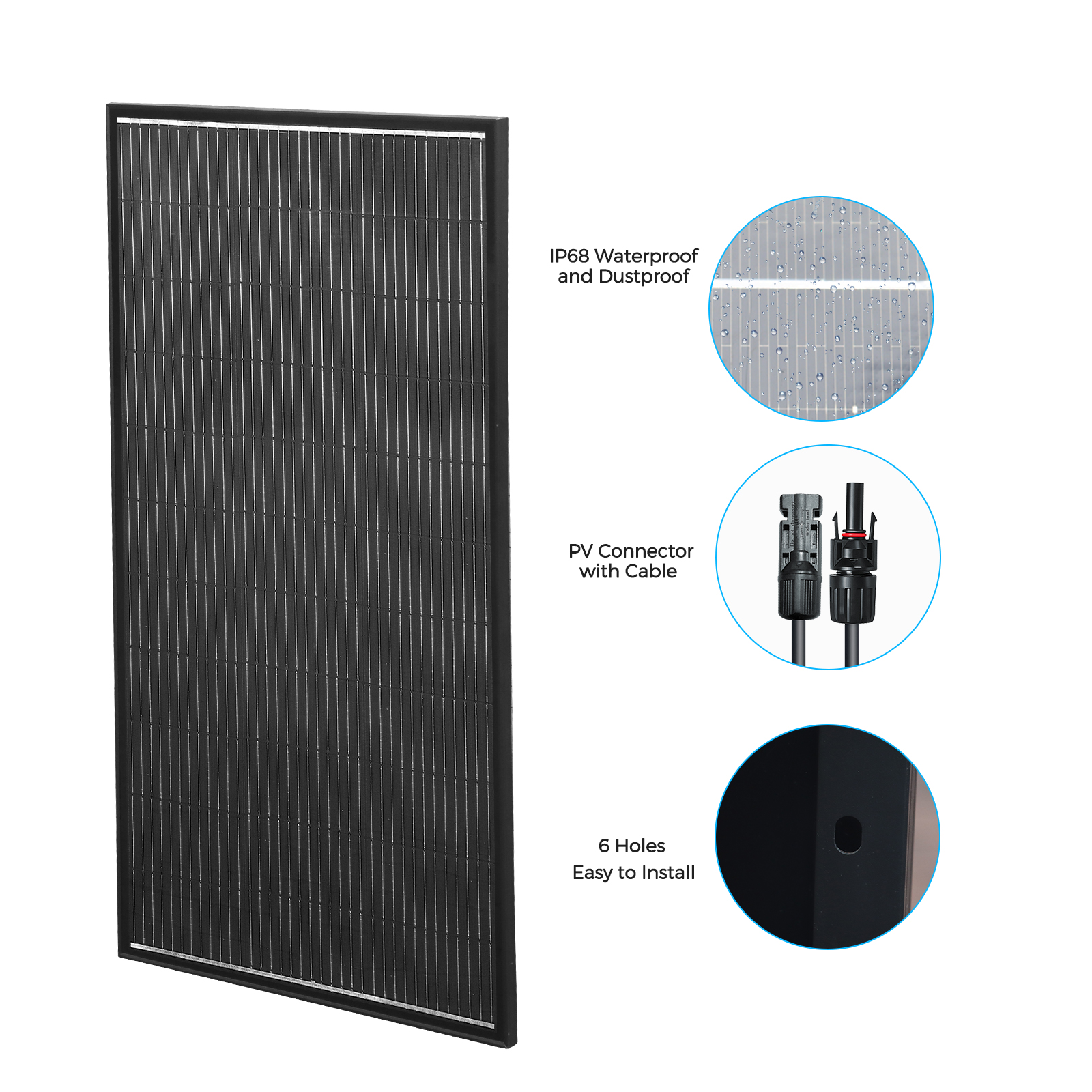 Lightweight 18V 200W 400W Sola - Rv Solar Kit 400W のレビューと価格